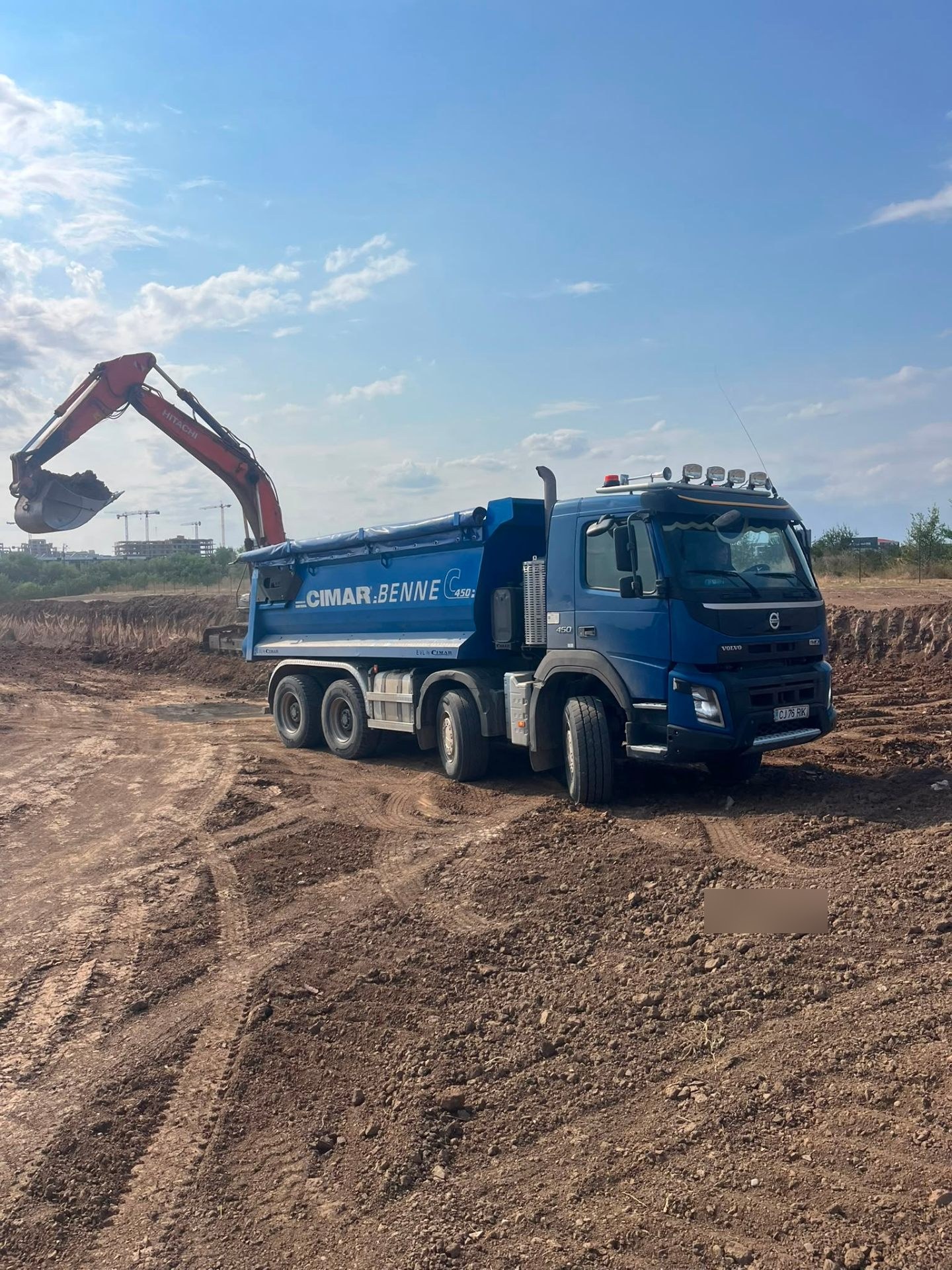 Încărcare basculantă Volvo